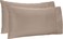 TREND BEDDING MART TBM Oversize Pillow Case Taupe King Extra Large Fits Even The Fluffiest Pillows Including The Pancake Pillow Sleeve Style Extra Tall Pillowcase 100 Egyptian Cotton 600 Thread Count