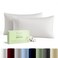 CharlottelyHues Pillowcases Set of 2100 Egyptian Cotton Pillow Cases with LongStaple Combed Pillows for Sleeping Soft Silky Bed Pillow Cover Silver King