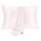 JOGJUE Silk Pillowcase for Hair and Skin 2 Pack 100 Mulberry Silk Bed Pillowcase Hypoallergenic Soft Breathable Both Sides Silk Pillow Case with Hidden Zipper Pillow Cases Queen Light Pink