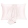JOGJUE Silk Pillowcase for Hair and Skin 2 Pack 100 Mulberry Silk Bed Pillowcase Hypoallergenic Soft Breathable Both Sides Silk Pillow Case with Hidden Zipper Pillow Cases Queen Light Pink