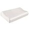 THXSILK 19 Momme 100 Mulberry Silk Pillowcase for Contour Memory Foam Pillow Contour Pillow Case Cover Cervical Pillow Case Pack of 1Natural White 24x14x4739