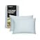 Miracle Made Soft Breathable Cotton Pillowcase Set 2Piece SilverTreated CooltotheTouch Covers for a FresherFeeling Sleep Surface KingCali King Size Sky Blue