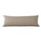 Evolive 100 Cotton Body Pillow Cover 21x54 300 Thread Count Soft Breathable Pillowcase with Hidden Zipper Smooth Durable Replacement Cover Taupe