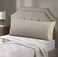 Evolive 100 Cotton Body Pillow Cover 21x54 300 Thread Count Soft Breathable Pillowcase with Hidden Zipper Smooth Durable Replacement Cover Taupe