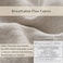 SimpleOpulence SimpleOpulence 100 French Linen Pillowcase King SizeSet of 2 Washed Solid Color Pillow Cases Embroidered Soft and Durable Linen 20x40