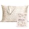 Kitsch Satin Pillowcase with Zipper for Hair Skin Softer Than Silk Pillow Cases Smooth Cooling Satin Pillow Case WrinkleFree Machine Washable Pillow Cases Standard Size 19x26 Leopard