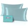 Gabire Mulberry Silk Pillowcases Set of 2 Both Sides Real Silk Pillowcase for Hair and Skin Prevent Acne Pillowcase Organic Silk Pillow case 2 Pack with Hidden Zipper Haze Blue Standard 2026