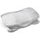 Zelimun Thickened Satin Pillowcase for Cervical Pillow Smooth Soft Pillowcase Contour Pillow Cover with Zipper Grey