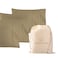 Good Sleep Bedding 1000 TC Taupe King Pillowcases Set of 4 100 Egyptian Cotton Pillow Cases with Long Staple Cotton Sateen Weave Silky Soft Hotel Like Bed Pillow Covers for Comfy Sleeping Snug Fit