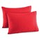 Elegant Comfort Premium Hotel Quality 2Piece Pillowcase Set Luxury Softest 1500 Thread Count Egyptian Quality Bedding Pillowcases Wrinkle and Fade Resistant Red StandardQueen