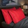 Elegant Comfort Premium Hotel Quality 2Piece Pillowcase Set Luxury Softest 1500 Thread Count Egyptian Quality Bedding Pillowcases Wrinkle and Fade Resistant Red StandardQueen