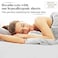 LB Luxury Bamboo Market Luxury Bamboo Market Queen Envelope Pillowcase Set 100 Viscose Made from Bamboo Organically Grown Ultra Soft Cooling 2pcs Dove Grey