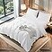 LBRO2M 100 Cotton 1200 Thread Count Queen Size Sheets Set16 inches Deep PocketBed Sheet 4 Piece Sets White Queen