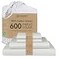 Threadmill 100 Cotton Sheets for Cal King Size Bed 600 Thread Count Cal King Bed Sheets Set with 16 Deep Pocket Damask Stripe Sateen Weave 4Piece Bedding Set with Cooling Effect Light Grey