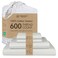 Threadmill 100 Cotton Sheets for Cal King Size Bed 600 Thread Count Cal King Bed Sheets Set with 16 Deep Pocket Damask Stripe Sateen Weave 4Piece Bedding Set with Cooling Effect Light Grey