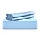 Tafts Duvet Cover King Size 3 Piece Set Pure 100 Viscose Derived from Bamboo Luxuriously Soft Silky Smooth and Cooling 2 Pillowcases King Sky Blue