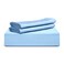 Tafts Duvet Cover King Size 3 Piece Set Pure 100 Viscose Derived from Bamboo Luxuriously Soft Silky Smooth and Cooling 2 Pillowcases King Sky Blue