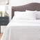 Sweet Home Collection Queen Size Bed Sheets Breathable Luxury Sheets with Full Elastic Secure Corner Straps Built In 1800 Supreme Collection Extra Soft Deep Pocket Bedding Set Sheet Set Queen Chevron