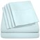 Sweet Home Collection Twin Size Bed Sheets 4 Piece 1500 Supreme Collection Fine Brushed Microfiber Deep Pocket Twin Sheet Set Bedding 1 EXTRA PILLOW CASES GREAT VALUE Twin Aqua