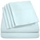 Sweet Home Collection Twin Size Bed Sheets 4 Piece 1500 Supreme Collection Fine Brushed Microfiber Deep Pocket Twin Sheet Set Bedding 1 EXTRA PILLOW CASES GREAT VALUE Twin Aqua