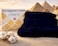 MyGiza Sheets 4 Pcs Queen Sheet Set 100 Giza Egyptian Cotton Soft Luxury Sheets fits 18 Inches Deep Mattress Indigo