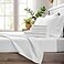 Bamboo Bay 6 Piece California King Size Sheet Set 100 Viscose Made from Bamboo Breathable Ultra Soft Cooling Bed Sheets for Hot Sleepers Beddings with Deep Pockets Fit 16 Mattress White