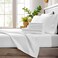 Bamboo Bay 6 Piece California King Size Sheet Set 100 Viscose Made from Bamboo Breathable Ultra Soft Cooling Bed Sheets for Hot Sleepers Beddings with Deep Pockets Fit 16 Mattress White