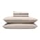 Cozy Earth Luxury Bed Sheet Set 100 Viscose from Bamboo Fabric UltraSoft Breathable Fits Regular Deep Pocket Mattresses up to 20 4 Pieces California King Sheet Set Driftwood