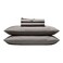Cozy Earth Luxury Bed Sheet Set 100 Viscose from Bamboo Fabric UltraSoft Breathable Fits Regular Deep Pocket Mattresses up to 20 4 Pieces Queen Sheet Set Charcoal Grey