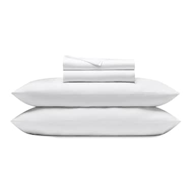 Cozy Earth Luxury Bed Sheet Set 100 Viscose from Bamboo Fabric UltraSoft Breathable Fits Regular Deep Pocket Mattresses up to 20 5 Pieces Split King Sheet Set White