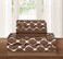 Elegant Comfort Luxury Softest and Coziest 6Piece Bed Sheet Set Wrinkle Resistant Milano Trellis Pattern1500 Thread Count Egyptian Quality Microfiber Bedding Set Queen Chocolate Brown