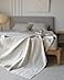 XZ XIFA Linen Bed Sheets Queen Size 100 Washed French Flax Organic Linen Sheets Breathable and Cooling Sheets for Hot Sleepers Queen Sheet Set1 Flat Sheet 1 Fitted Sheet 2 Pillowcases