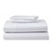 GhostBed King Cooling Supima Cotton and Tencel Luxury Sheet Set Wrinkle Resistant with Deep Pockets 6 Piece White