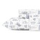 Nautica Full Size Sheet Set Crisp Cotton Percale Bedding with Matching Pillowcases Lightweight Breathable Bed Sheets Deep Pocket College Dorm Room Essentials Whitewood Sail Blue