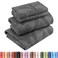 Utopia Bedding Queen Sheet Set Soft Microfiber 4 Piece Bed Sheets with 15 Deep Pocket Easy Care Brushed Microfiber Paisley Grey