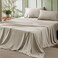 Bedsure Full Size Bed Sheets 4 Pieces Soft Full Sheet Set Breathable Cooling Hotel Luxury Easy Care Polyester Microfiber Bedding for Kids Women Men Linen