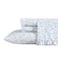 Laura Ashley Twin Size Sheet Set Crisp Lightweight Cotton Percale Bedding with Fitted Sheet and Pillowcase Floral Room Decor Deep Pocket College Dorm Room Essentials Victoria Blue