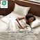 CozyLux Satin Sheets Full Size Sheets Silky Soft Bedding Similar to Silk 4 Piece Sheet Set for Hair and Skin Deep Pocket with AllAround Elastic Home Decor for Bedroom Beige