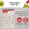 Franco Dr Seuss The Grinch Holiday Christmas Bedding Super Soft Microfiber 4 Piece Queen Sheet Set Officially Licensed Product by