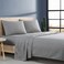 Wrangler King Size Sheet Set UltraSoft WrinkleResistant Bedding for Year Round Comfort Deep Pockets Bed Sheets with Matching Fitted Sheet Pillowcases Steer Skulls Grey