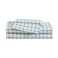 Eddie Bauer Twin Size Sheet Set 100 Cotton Percale Bedding Crisp Breathable Bed Sheets with Pillowcase Fully Elastic Fitted Sheet Deep Pocket Fit Classic Tattersall Plaid
