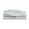 Eddie Bauer Twin Size Sheet Set 100 Cotton Percale Bedding Crisp Breathable Bed Sheets with Pillowcase Fully Elastic Fitted Sheet Deep Pocket Fit Classic Tattersall Plaid