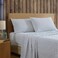 Eddie Bauer Twin Sheet Set Premium Cotton Percale Bedding Set Super Soft Home Decor OekoTex Fairisle Sprinkle Black Twin