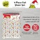 Franco Dr Seuss The Grinch Holiday Christmas Bedding Super Soft Microfiber 4 Piece Full Sheet Set Officially Licensed Product by