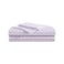 Betsey Johnson Queen Bed Sheets Soft Lightweight Bedding Fade Wrinkle Resistant Chic Room Essentials Butterfly Stripe Purple Queen