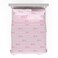 Franco Barbie Logo Bedding Super Soft Cozy Microfiber 4 Piece Full Sheet Set Officially Licensed Product By