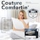 TEXAS LINEN CO. TEXAS LINEN CO 100 Egyptian Cotton King Sheets Set Luxury 1500 Series Couture Comfortin Collection Egyptian Cotton Sheets King Size Bed Set 4 PC Dark Grey 17 Deep Pocket Hotel Bedding