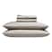 Cozy Earth Luxury Bed Sheet Set 100 Viscose from Bamboo Fabric UltraSoft Breathable Fits Regular Deep Pocket Mattresses up to 20 4 Pieces Queen Sheet Set Dove Grey