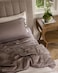 Cozy Earth Luxury Bed Sheet Set 100 Viscose from Bamboo Fabric UltraSoft Breathable Fits Regular Deep Pocket Mattresses up to 20 4 Pieces King Sheet Set Walnut