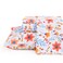 JSD Spring Floral Printed Sheet Set Queen Size 4 Piece Flower Pattern Microfiber Bed Sheets Deep Pocket